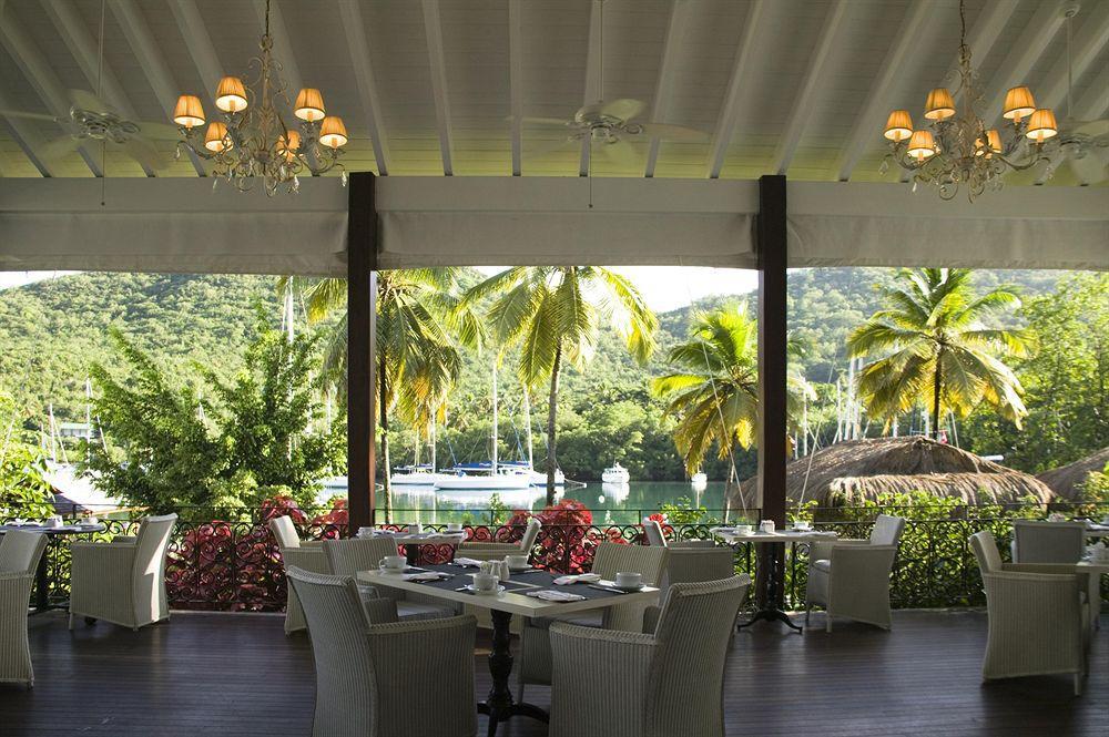 Marigot Bay Resort And Marina Restaurang bild