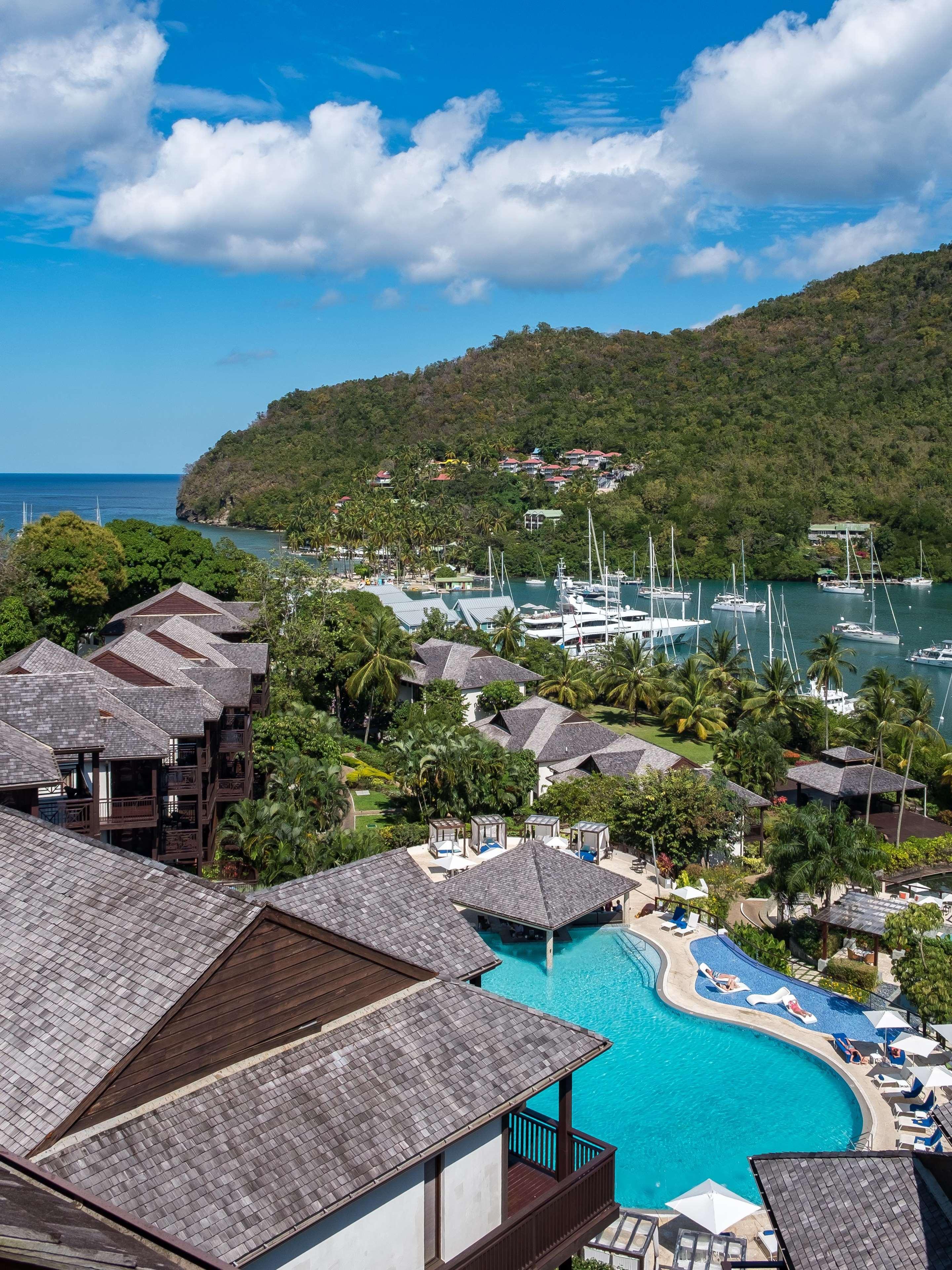 Marigot Bay Resort And Marina Exteriör bild