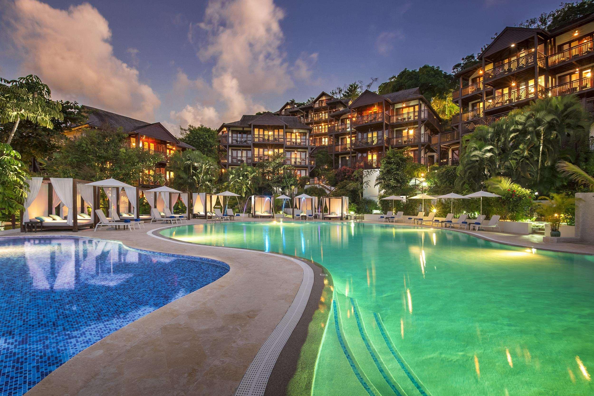Marigot Bay Resort And Marina Exteriör bild