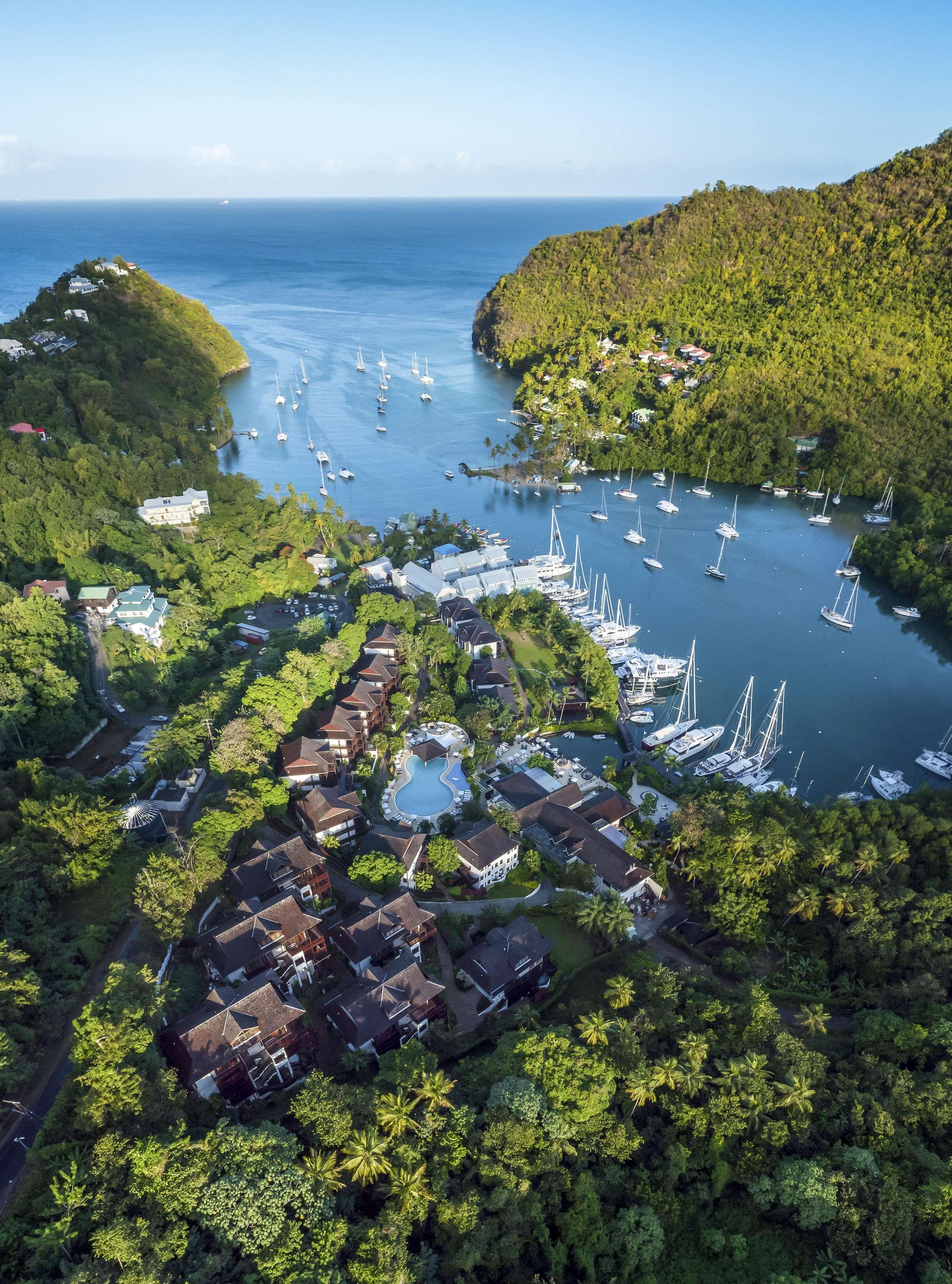 Marigot Bay Resort And Marina Exteriör bild