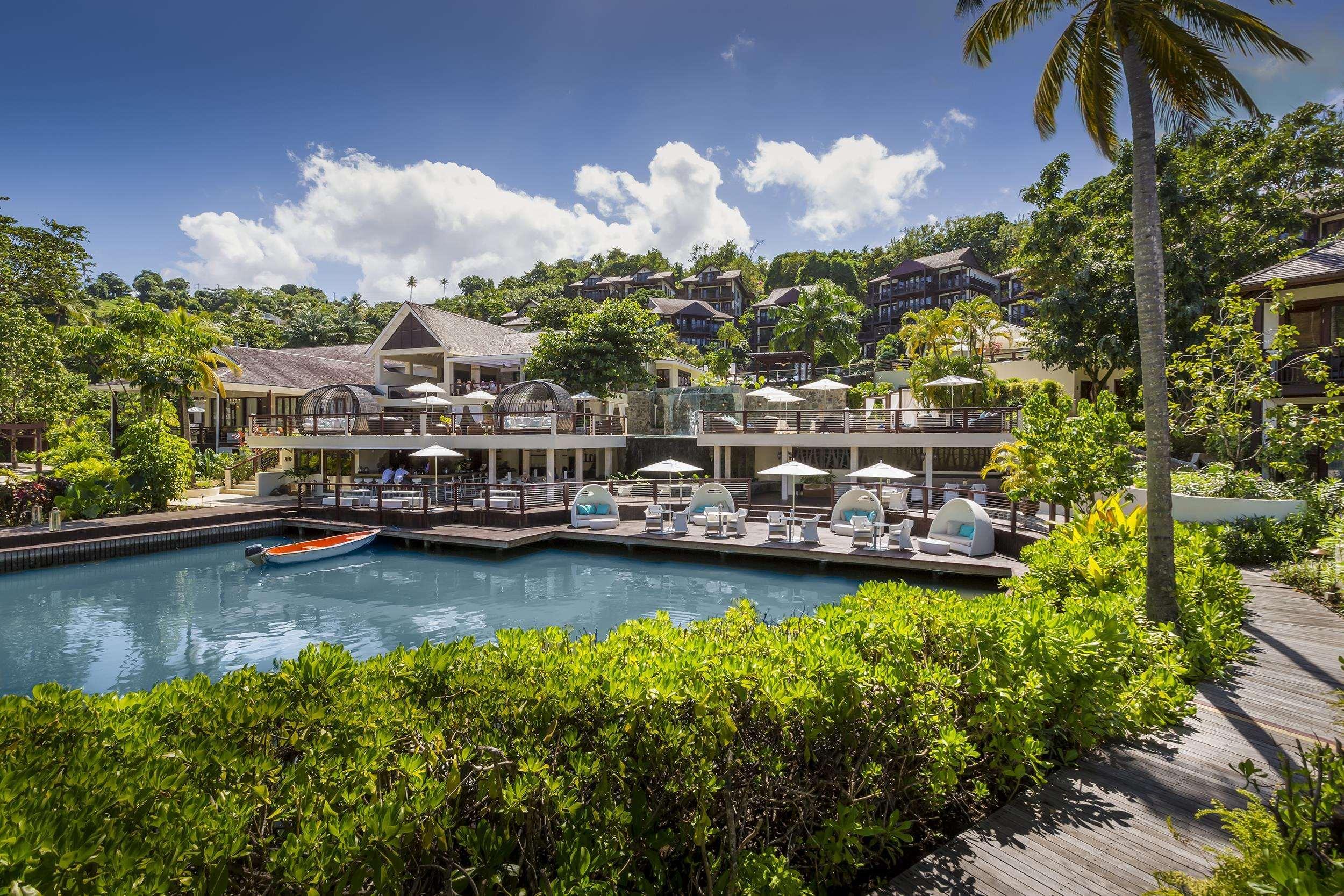 Marigot Bay Resort And Marina Exteriör bild