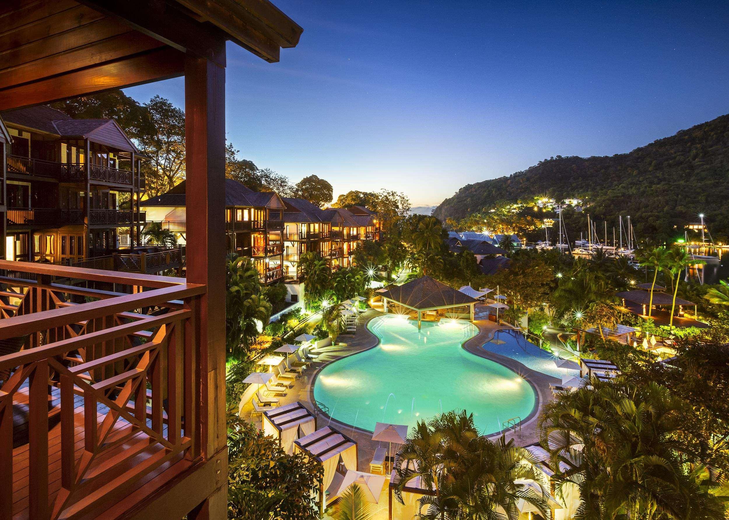 Marigot Bay Resort And Marina Exteriör bild